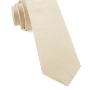 Tie Bar - Linen Row - Light Champagne